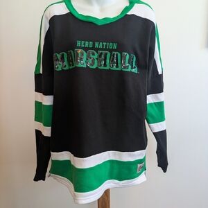 PINK Victoria's Secret Marshall University Pullover Jersey Style Shirt